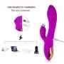 Portable Design Waterproof Wand Massager - 12 Speed Vibration Mode USB Cable Rechargeable - for Bedroom, Bathroom, Garden, Beach, Terrace, Party (Purple) Portable Design Waterproof Wand Massager - 12 Speed Vibration Mode USB Cable Rechargeable - for Bedroom, Bathroom, Garden, Beach, Terrace, Party (Purple)