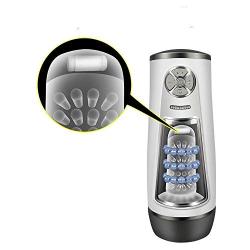 Pipimai Male Automatic Piston Cup Sucking 280 Times/Min and 360° Rotating Electronic Massage Cup Great Gift Relax Body for Men