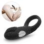 sweet124043 Relax Massage Wireless Quiet Còckring Relax Toy Powerful Strong Vibration Delay Ring Powerful Strong Vibration Delay Ring Silicone Massage Ring USB Charging Ceinim Relax Toys