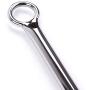 HOT TIME Bondage Stainless Steel Anal Rope Hook with Flirt Solid Anal Ball for Sex Couple Games