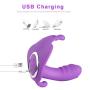 Aixia Wearable Stretch Toy for Women 10 Modes,Electromagnetic USB Charged,Remote Wireless Control