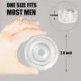 Nabini Universal Soft Silicone Penis Pump Ring Penis Sleeve Vacuum Pump Ring Replacement for Penis Pumps(2 pcs one pack) Nabini Universal Soft Silicone Penis Pump Ring Penis Sleeve Vacuum Pump Ring Replacement for Penis Pumps(2 pcs one pack)