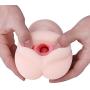 Hismith Male Masturbation Cup,Super Thick Soft & Realistic Pocket Pussy for Men Masturbation with USB Hole Wamer