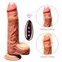 8.7 Inch Powerful Cordless Waterproof Thrusting Massager with 10 Automatic Modes and Suction Cup