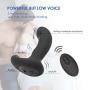 Prostrate Massage for Men YORNIGHT Silicone Sex Toy with 2 Powerful Motors 10 Stimulation Unisex P Spot Vibrator Anal Pleasure Rechargeable Wireless Remote Control Finger Flicking
