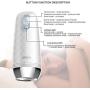 SHOOPPEE USB Home Bedroom Male Aír-cr Ft Cup Voice Interactive Male Automatic Piston Cup Sucking Fun Toys 400 Times/Min Bedding for Men T-Shirt L