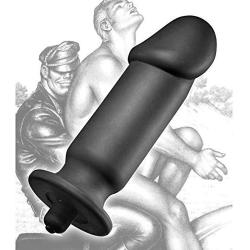 Tom of Finland Silicone Vibrating Anal Plug, X-Large