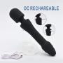 Wand Massager Handheld 7 Speed Mode for Back Neck Shoulder Waist Muscle Massage Sports Recovery,DC Charger
