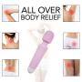 Rechargeable Cordless Body Wand Massager Wireless Therapeutic All Over Relaxation
