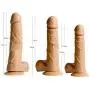 QUQUMARY Dilo Male Waterproof Artificial Peennis Adut Seax Toiys for Women,Realistic Mini Dillo Analog Plug Bultt,Artificial Pennis with Suction Cup Female Male Adut Seax Toiys