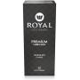 Royal Condoms, Ultra Thin Chocolate Flavored – Premium Lubricant, All Natural, Organic, Vegan, High Quality, Gluten Free, Nitrosamine Free, Non Toxic Latex, 20 Pack