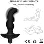 Bantie Anal Plug Toy Vibrating and Prostate Massager 10 Stimulation Modes Vibrator for Adults