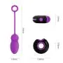 Odeco USB Rechargeable Wireless Remote Control Vibrating Silicone Bullet Egg LED Light 7-Frequency Pleasure Adult Sex Toys Vibe for Women or Couples (Purple+Black) Odeco USB Rechargeable Wireless Remote Control Vibrating Silicone Bullet Egg LED Light 7-Frequency Pleasure Adult Sex Toys Vibe for Women or Couples (Purple+Black)