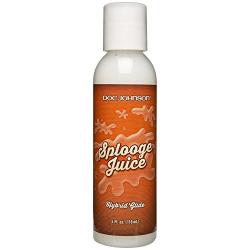 Doc Johnson Splooge Juice - Water-Based & Silicone Hybrid Glide - Looks and Feels like Semen - 4 Fl.oz (118ml)