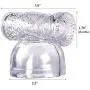 Massage Attachment Massager Attachments for Men (Clear-A) Massage Attachment Massager Attachments for Men (Clear-A)