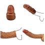 Wearable Male Rod Extension Enhancer Girth Extender Sleeve for Men