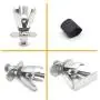 ThinkMax Chastity Device Stainless Steel Butt Plug Heavy Lock Petal Expension Anal Chastity for Advanced Fetish BDSM Game ThinkMax Chastity Device Stainless Steel Butt Plug Heavy Lock Petal Expension Anal Chastity for Advanced Fetish BDSM Game