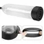 Penis Vacuum Pump with Durable Sleeve for Powerful Tight Suction, PALOQUETH Penis Enlargement Pump with Clear Cylinder Measurement Marker Quick Air Release Valve for Beginners Safe Pumping 9 Inch Penis Vacuum Pump with Durable Sleeve for Powerful Tight Suction, PALOQUETH Penis Enlargement Pump with Clear Cylinder Measurement Marker Quick Air Release Valve for Beginners Safe Pumping 9 Inch