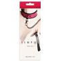 Sinful Adjustable Vinyl Collar, Pink