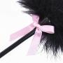 Soft Feather Tickler and Pu Leather Whip for Stage Cosplay
