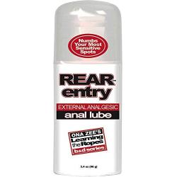 Rear entry desensitizing anal lube 3.4 oz