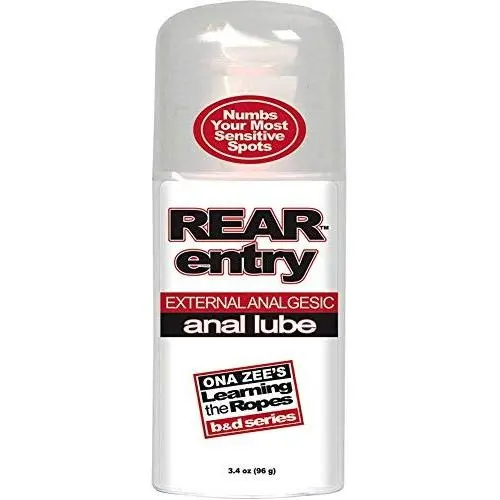 Rear entry desensitizing anal lube 3.4 oz Rear entry desensitizing anal lube 3.4 oz