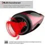 ZCDX Male Blow-Job Sucking Sleeve Relaxlation Oral-Cup Penǐs Stimulation Toy USB Charging Tshirt