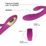 Silent Massager USB Charging Port Personal Handheld Electric Cordless Powerful Rechargeable Waterproof Gift