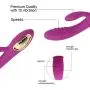 Silent Massager USB Charging Port Personal Handheld Electric Cordless Powerful Rechargeable Waterproof Gift