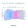 Male Masturbator Realistic Pocket Pussy Masturbation 3D Textured Real Vagina Masturbators with 2 Built in Cock Rings Clear Adult Sex Toys for Men