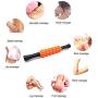 Muscle Roller Stick Relaxing Muscles Before and After Fitness,Massage Sticks Tools-Muscle Roller Massager for Relieve Muscle Soreness,Cramping and Tightness,Legs and Back Recovery (organe)