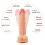 Realistic Anal Dildo with 10 Powerful Vibration Modes Bendable Shaft Soft Silicone for G-spot Anal Prostate Stimulation, PALOQUETH Waterproof Vibrating Dildo with Strong Suction Cup for Beginner Advan Realistic Anal Dildo with 10 Powerful Vibration Modes Bendable Shaft Soft Silicone for G-spot Anal Prostate Stimulation, PALOQUETH Waterproof Vibrating Dildo with Strong Suction Cup for Beginner Advan
