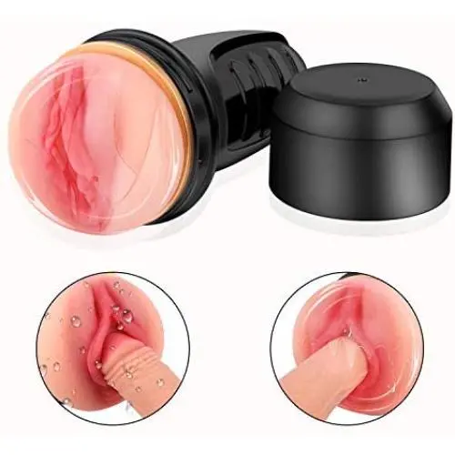 Male Masturbators Cup,Pocket Pussy 3D Realistic Vagina Masturbation Stroker Adult Sex Toys for Men Male Masturbators Cup,Pocket Pussy 3D Realistic Vagina Masturbation Stroker Adult Sex Toys for Men