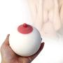 Realistic Breast Kneading Chest with Real Channel Sexbaby Lifelike Sex Breast Nipple for Male Masturbation
