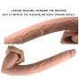 BESTAZ 15.5" Ultra-Long Realistic Dildo - Flexible Bendable Fake Penis - Female G Spot Vaginal Massager - Adult Sex Toy for Women Or Couples