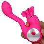 Tongue Toys for Sex Arrival 7 Speed G Spot Vibrator Rechargeable 8 Speed Rotation Tongue Licking Clitoris Stimulator Sex Toys for Woman