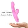 Rabbit Massage Suction Lifelike Toys for Women - Clitorial Tongue Large Size -Multi Speeds - USB Rechargeable - High Frequency Wand