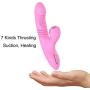 Massage Toy for Women Simulated Oral Sucking Toy Multi Speeds Vibration Suction Soft Touch Internal Muscle Relaxation