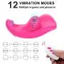 Vibrating Panties Wireless Magnetic Waterproof Wearable Panty Vibrator, Rechargeable Vagina Clit Stimulators Massager,G Spot Vibrator for Women and Couples (Pink)