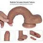 Role-Playing Realistic Male Torso Mold Realistic Texture Vitality Stick Massager Soft and Flexible Silicone Massager (Color : Brown) Role-Playing Realistic Male Torso Mold Realistic Texture Vitality Stick Massager Soft and Flexible Silicone Massager (Color : Brown)