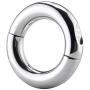 5 Size Stainless Steel Ball Scrotum Metal Penis Cock Ring Delay Sex Toy Men (39mm)