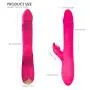 ZEMALIA G Spot Rabbit Vibrator Dildo for Women 30 Modes Waterproof Dual Motor Rotating & Telescopic Vibrator Clitoral Vaginal Stimulation Anal Play Sex Toys Rechargeable
