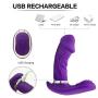 Wonderful USB Rechargeable G^Spotter Wireless Privacy Vibration Device Remote Control Stimulator Pantie Privacy Female Toys Waterproof T-Shirt