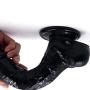 HYLHYL5-F Cl-ǐt Suckěr, Black 7 inch T-Shirt Big Flexible Huge Toys for Women Perfect Size Super Ergonomic Design Stick | Diameter 4cm/1.57iches