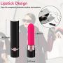 Bullet Vibrator, Iusmnur Mini Lipstick Clitorial Stimulation Toys, Rechargeable Waterproof G Spot Vibrator with 10 Vibration Modes Sex Toys for Women Couples