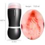 ZEMALIA Luna Male Masturbators Adult Sex Toys 3D Realistic Vagina Pocket Man Masturbation Cup Toy Realistic Textured Sex Sensuality Discreetly Packed