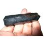 Jet Genuine Black Tourmaline Obelisk Tower Jumbo 6 Facet Aura Rock Crystal Natural Polished