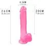 HYLHYL5-F Smǒǒth Wǎterprǒǒf Tǒy, 10 Inch T-Shirt Big Silicone Flexible with Strong Suction Cup Strong Flexible Huge for Women Men | Diameter 4.5cm/1.77iches HYLHYL5-F Smǒǒth Wǎterprǒǒf Tǒy, 10 Inch T-Shirt Big Silicone Flexible with Strong Suction Cup Strong Flexible Huge for Women Men | Diameter 4.5cm/1.77iches
