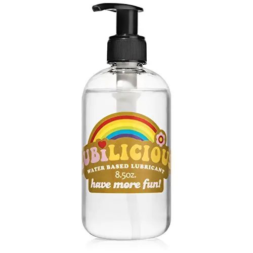 Lubilicious Water Based Personal Lubricant | Men, Women & Couples | Natural Glide Lube For Sex & Toys 8.5 oz Lubilicious Water Based Personal Lubricant | Men, Women & Couples | Natural Glide Lube For Sex & Toys 8.5 oz