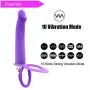 Dingye Double Vibrating Penetration Strap-on Dildo Anal Vibrator